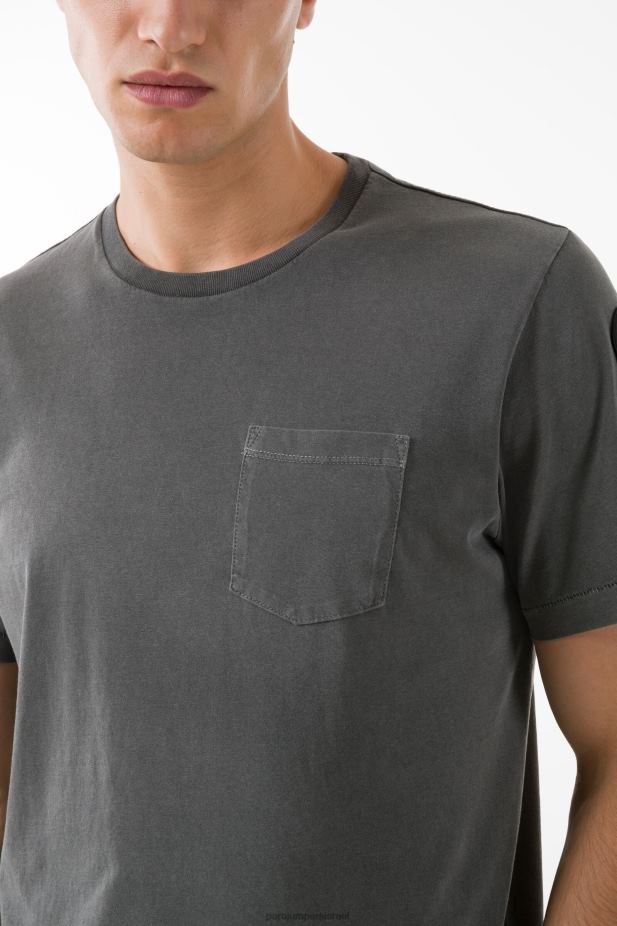 Parajumpers טי בסיסי גברים הַלבָּשָׁה כחול אחוזה 2PBBL110