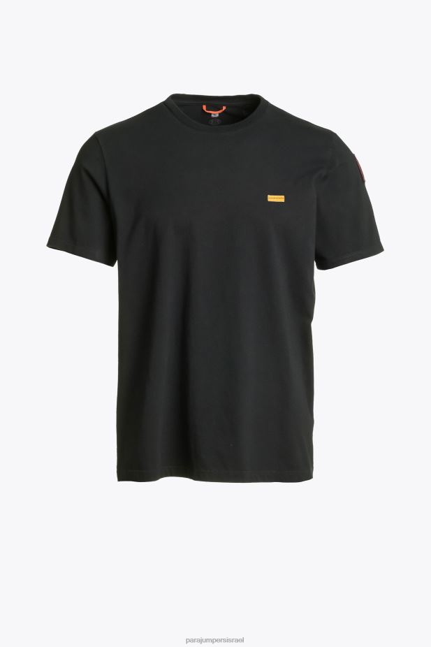 Parajumpers טי אייקונית גברים הַלבָּשָׁה שָׁחוֹר 2PBBL15