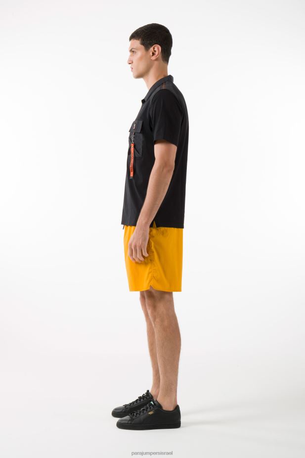 Parajumpers פולו הצלה גברים הַלבָּשָׁה שָׁחוֹר 2PBBL156