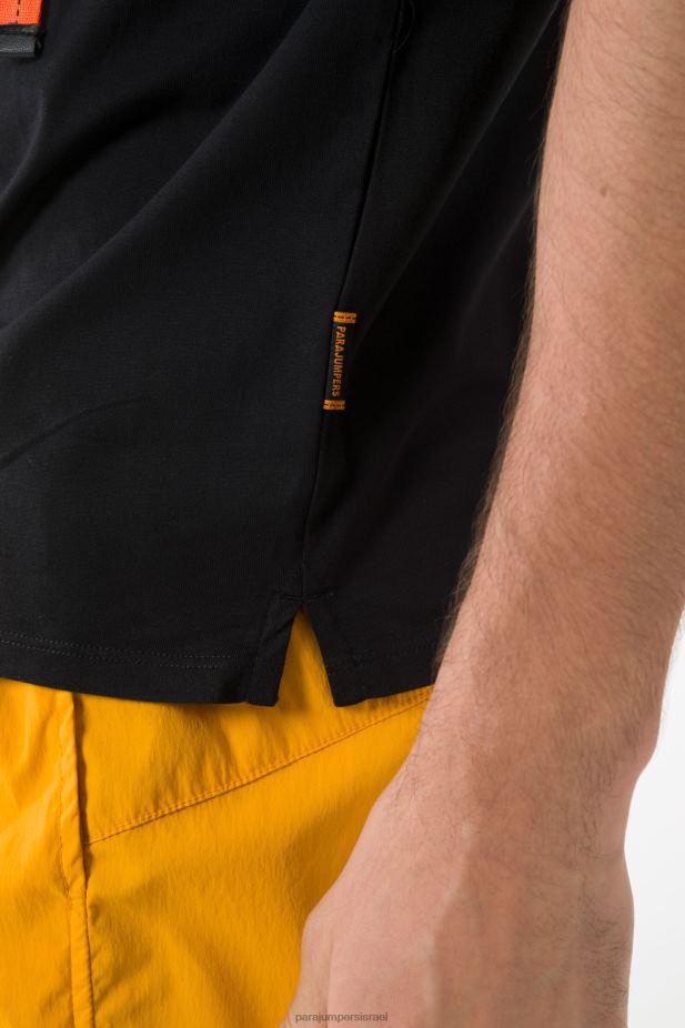 Parajumpers פולו הצלה גברים הַלבָּשָׁה שָׁחוֹר 2PBBL156