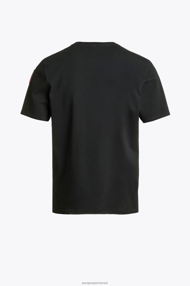 Parajumpers טי אייקונית גברים הַלבָּשָׁה שָׁחוֹר 2PBBL15