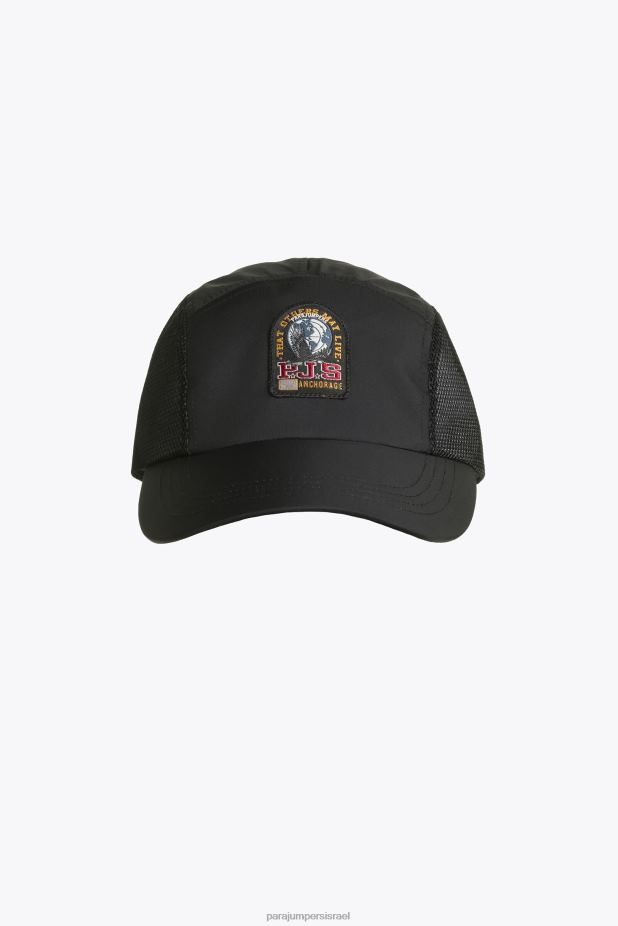Parajumpers כובע זבוב גברים אבזר שָׁחוֹר 2PBBL185