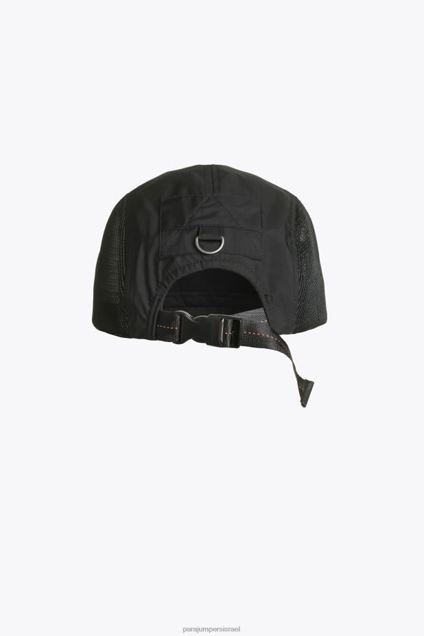 Parajumpers כובע זבוב גברים אבזר שָׁחוֹר 2PBBL185