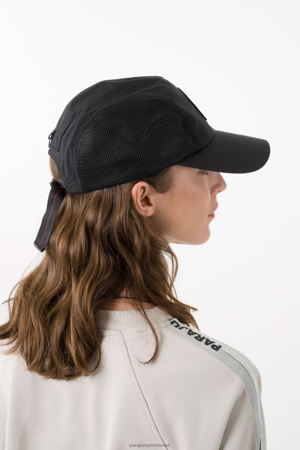 Parajumpers כובע זבוב גברים אבזר שָׁחוֹר 2PBBL185