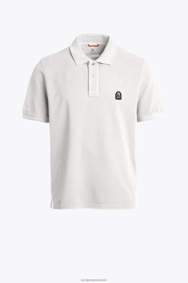 Parajumpers טלאי פולו גברים הַלבָּשָׁה צבע קרם 2PBBL187