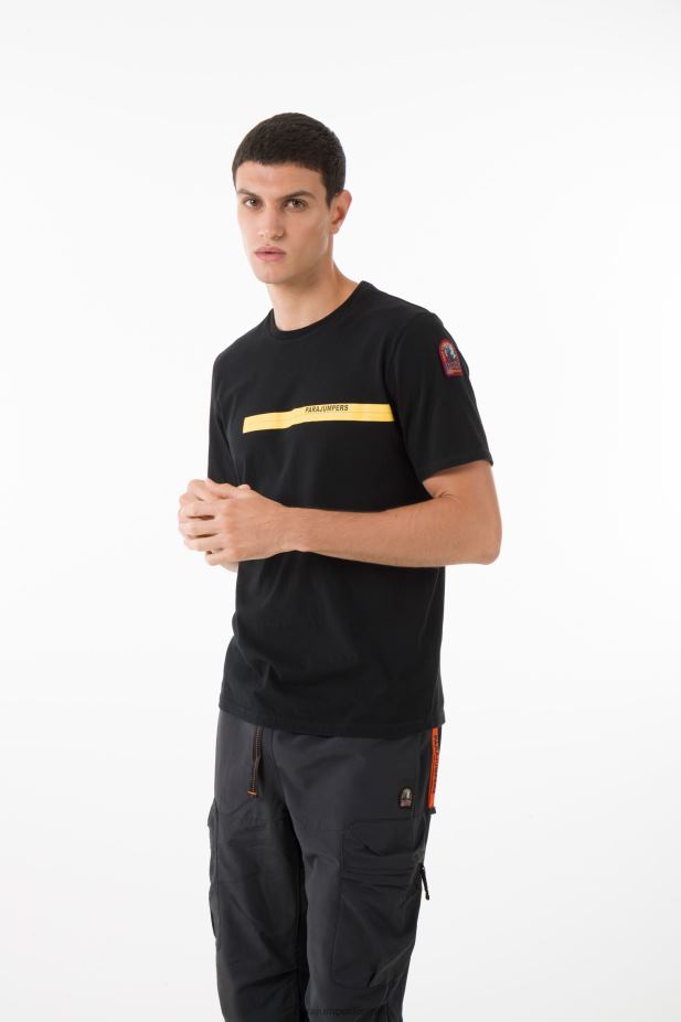 Parajumpers טי טייפ גברים הַלבָּשָׁה שָׁחוֹר 2PBBL29