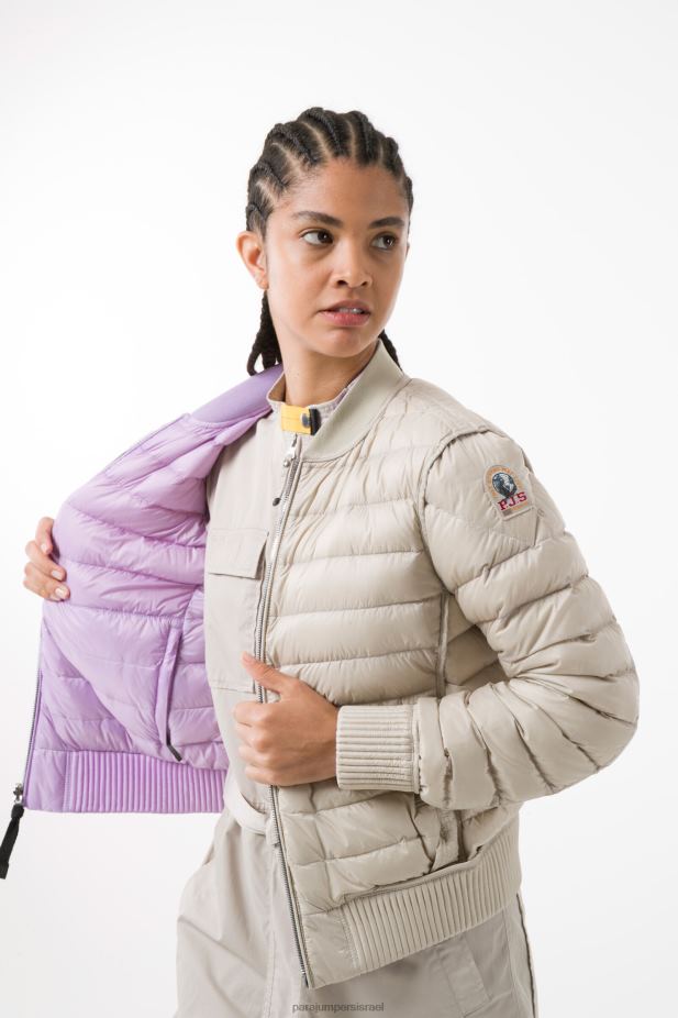 Parajumpers ליילה הפוך נשים הַלבָּשָׁה סגול טכנו - ליבנה 2PBBL312