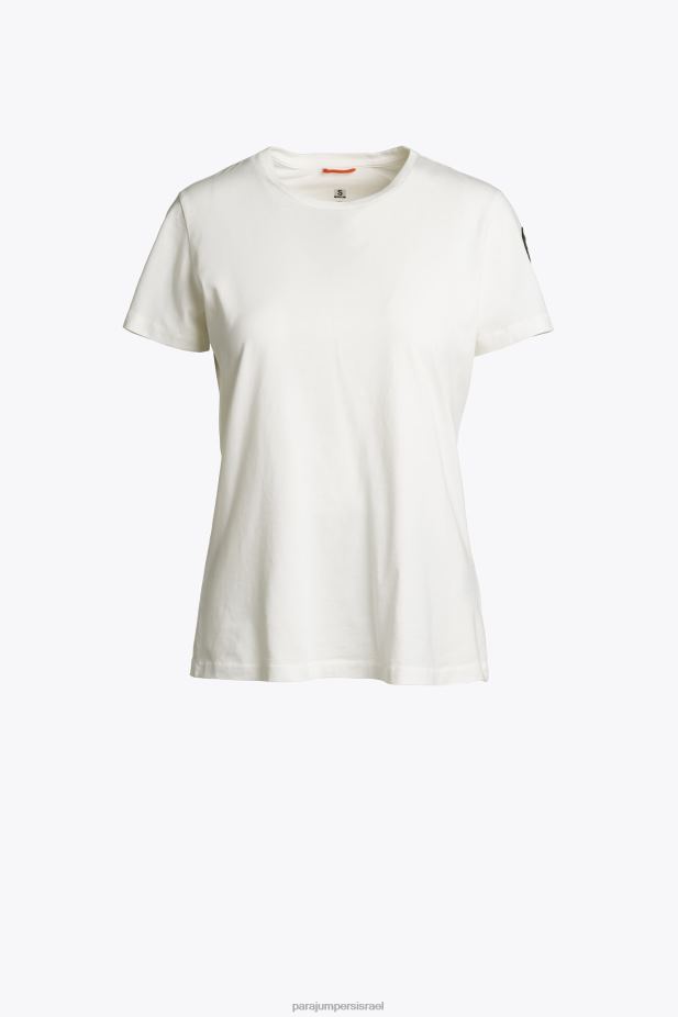 Parajumpers טי בסיסי נשים הַלבָּשָׁה צבע קרם 2PBBL338