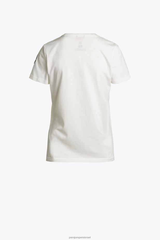 Parajumpers טי בסיסי נשים הַלבָּשָׁה צבע קרם 2PBBL338