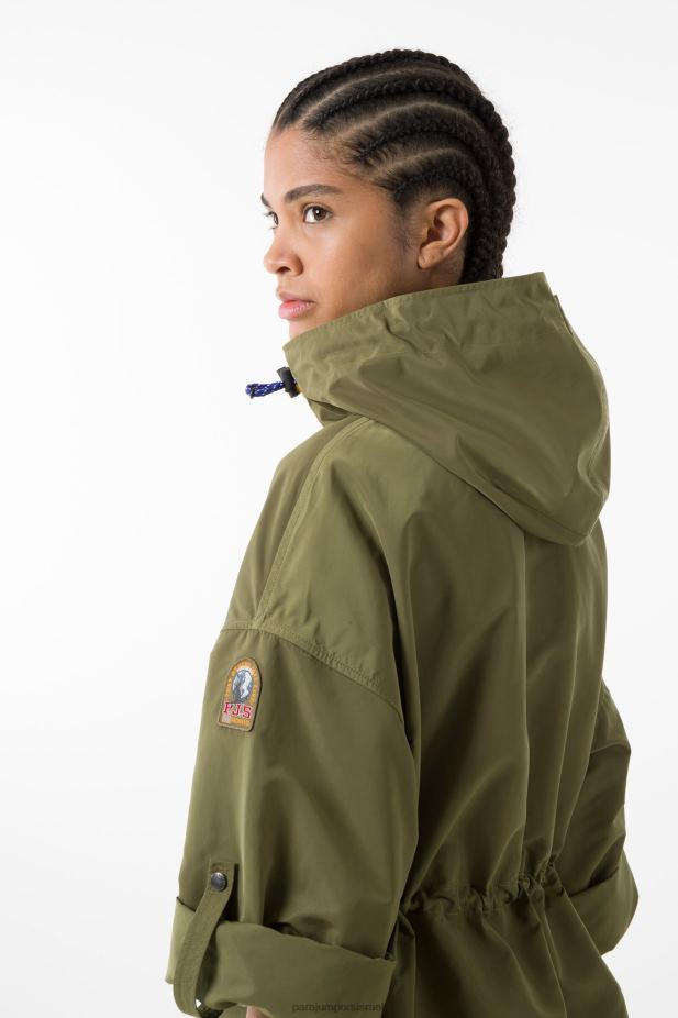 Parajumpers היילי נשים הַלבָּשָׁה ירוק עודף 2PBBL349