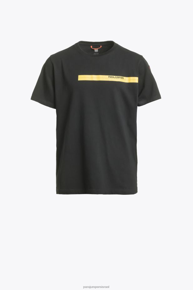 Parajumpers טי טייפ בנים הַלבָּשָׁה שָׁחוֹר 2PBBL381