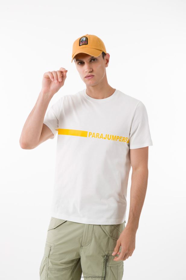 Parajumpers חלל טי גברים הַלבָּשָׁה צבע קרם 2PBBL41