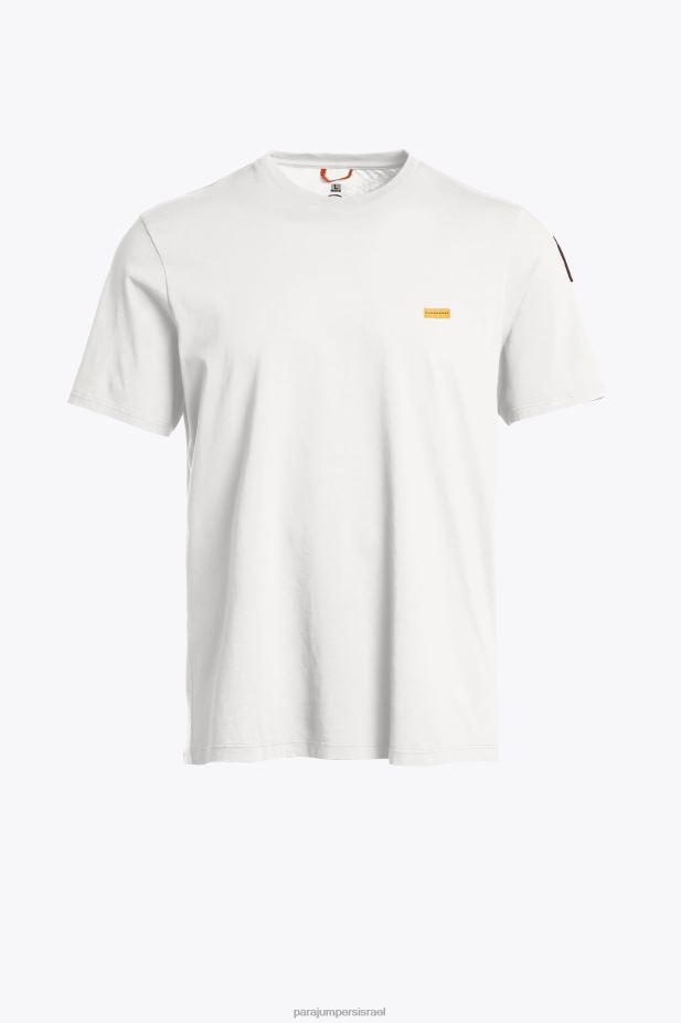 Parajumpers טי אייקונית גברים הַלבָּשָׁה צבע קרם 2PBBL46