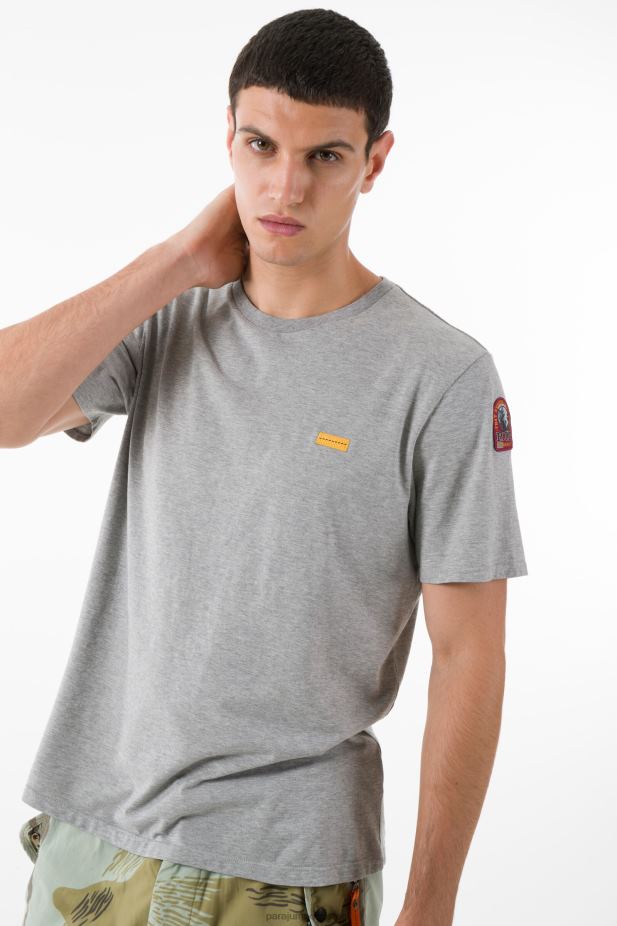 Parajumpers טי אייקונית גברים הַלבָּשָׁה צבע קרם 2PBBL46