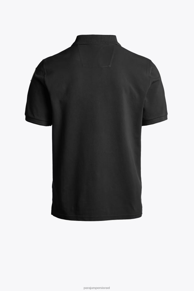 Parajumpers פולו בסיסי גברים הַלבָּשָׁה שָׁחוֹר 2PBBL61