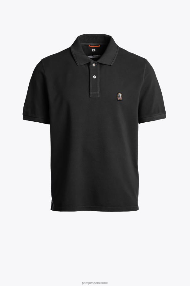 Parajumpers טלאי פולו גברים הַלבָּשָׁה שָׁחוֹר 2PBBL64