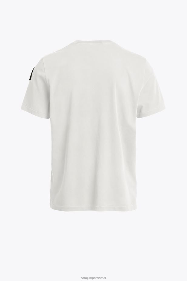 Parajumpers טי בסיסי גברים הַלבָּשָׁה צבע קרם 2PBBL71