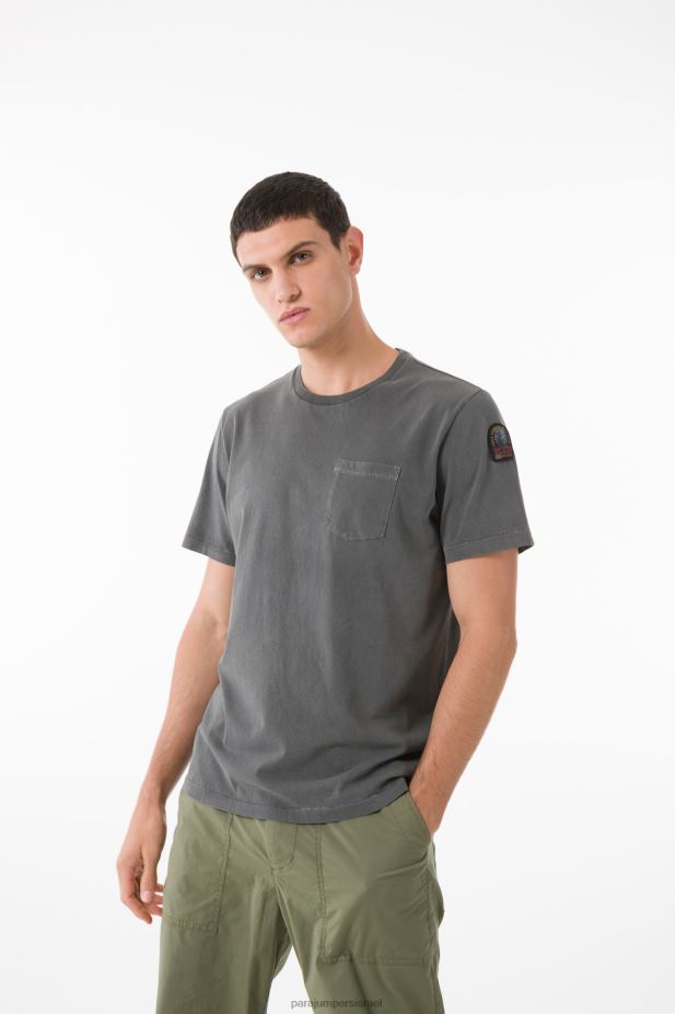 Parajumpers טי בסיסי גברים הַלבָּשָׁה צבע קרם 2PBBL71