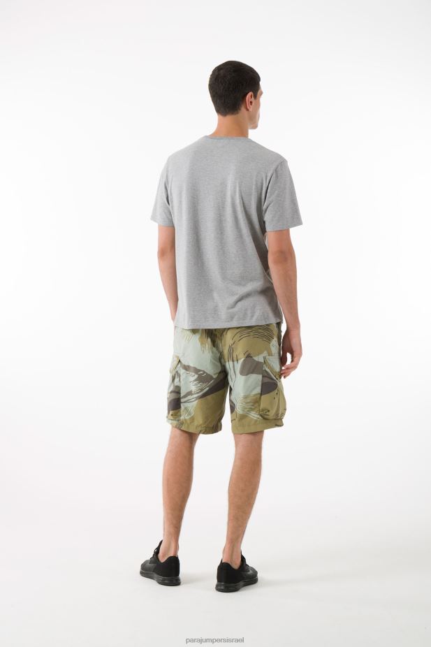 Parajumpers טי אייקונית גברים הַלבָּשָׁה מלאנג' כסף 2PBBL88