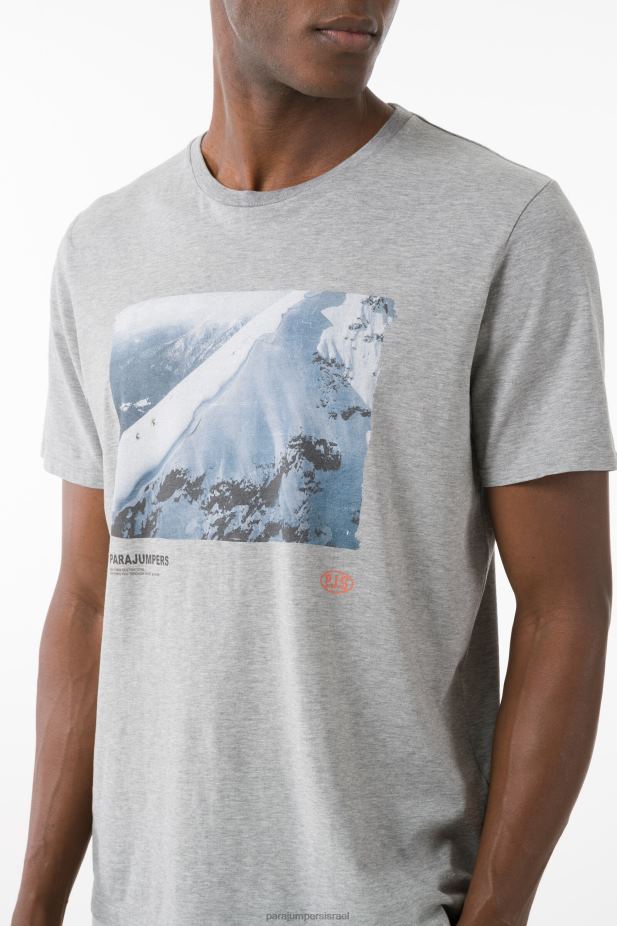 Parajumpers אויר דליל גברים הַלבָּשָׁה מלאנג' כסף 2PBBL91