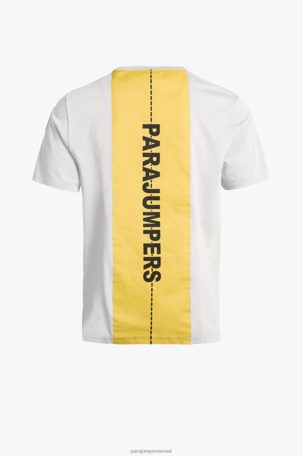 Parajumpers טי מסלול גברים הַלבָּשָׁה צבע קרם 2PBBL99