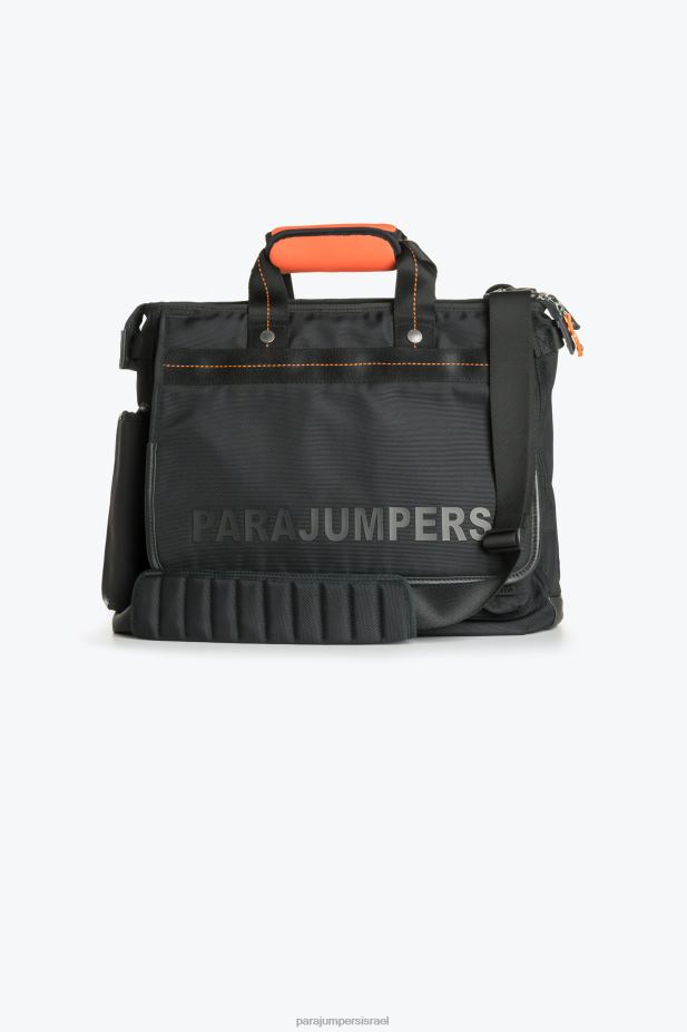 Parajumpers portage - תיק גברים אבזר שָׁחוֹר 2PBBL180