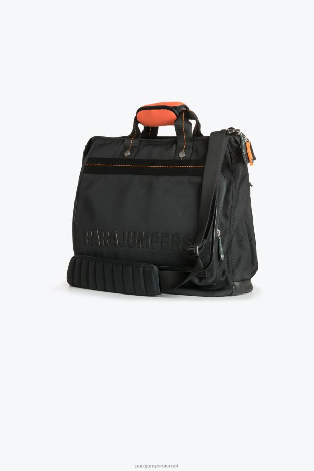 Parajumpers portage - תיק גברים אבזר שָׁחוֹר 2PBBL180