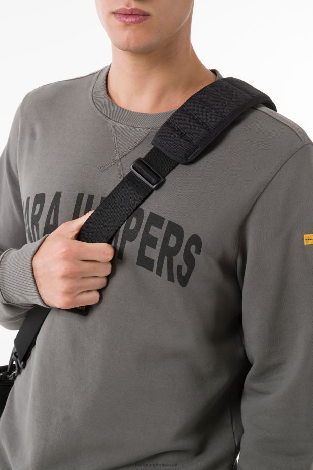 Parajumpers portage - תיק גברים אבזר שָׁחוֹר 2PBBL180