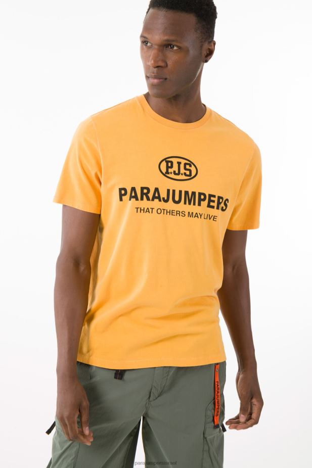 Parajumpers toml טי גברים הַלבָּשָׁה צבע קרם 2PBBL182